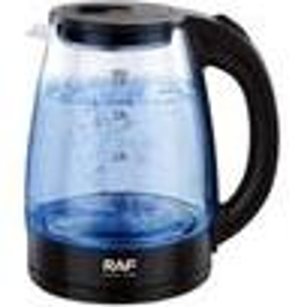 Wasserkocher Glas mit LED-Beleuchtung Edelstahl Teekocher 2.0L 1500W BPA-Frei