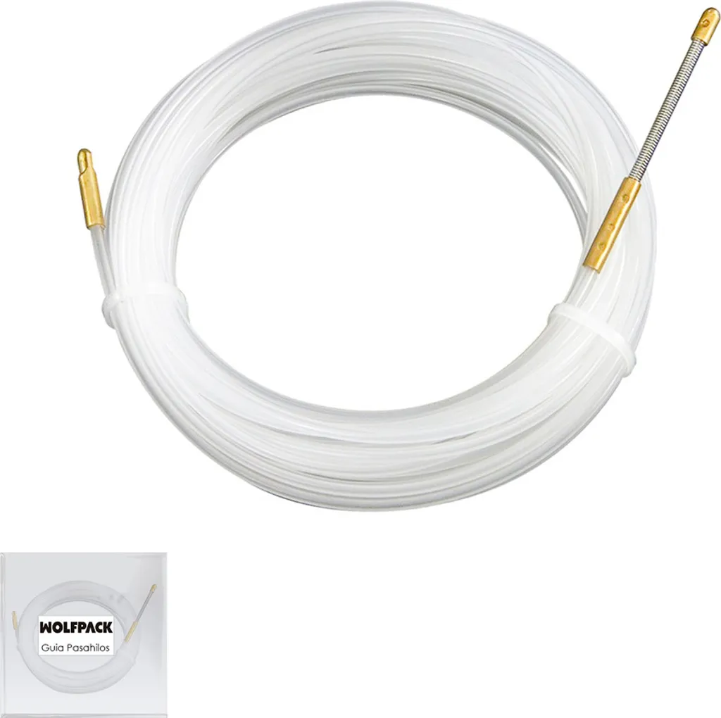 Sonda Tiracavi 15m ø 4mm Nylon | Passacavi Professionale per Elettricisti