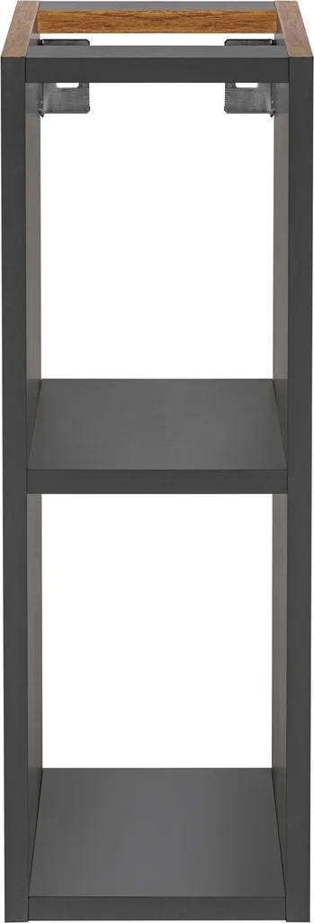 Rangement sous vasque 20 cm gris pour optimiser les petites salles d'eau