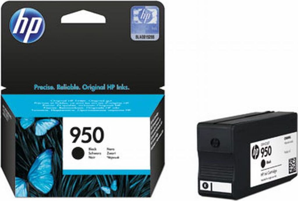 HP 950 Schwarz Original Druckerpatrone, Standardertrag, Produktbild 