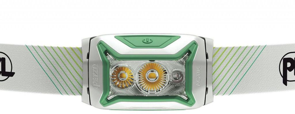 ライト・ランタン PETZL ACTIK CORE600 Petzl Actik Core, latarka czołowa, 600 lm, szara - Latarki.pl