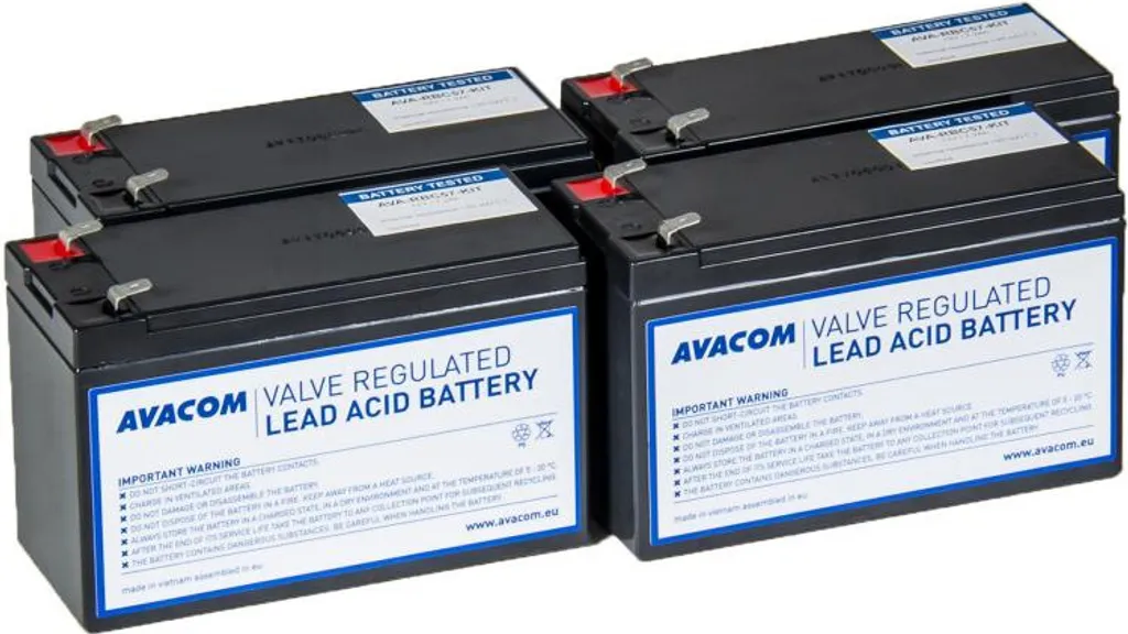 Rénover votre Onduleur avec le Kit 4 Batteries RBC57 AVACOM Fiable