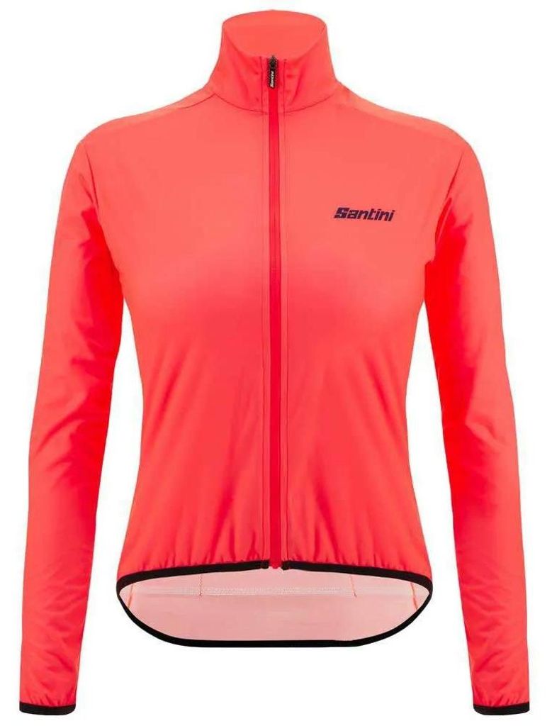 SANTINI Winddichte Fahrradjacke - NEBULA - Rosa S