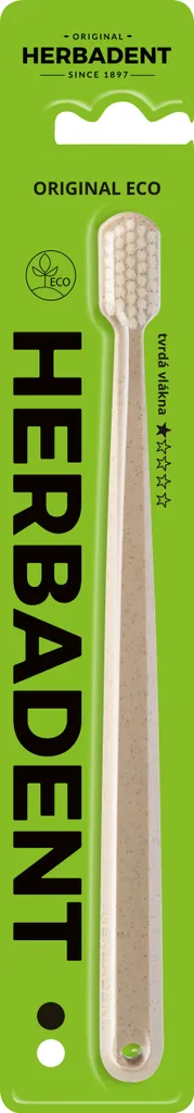Brosse à Dents Dure Herbadent Original Eco - Idéale Brossage Énergique