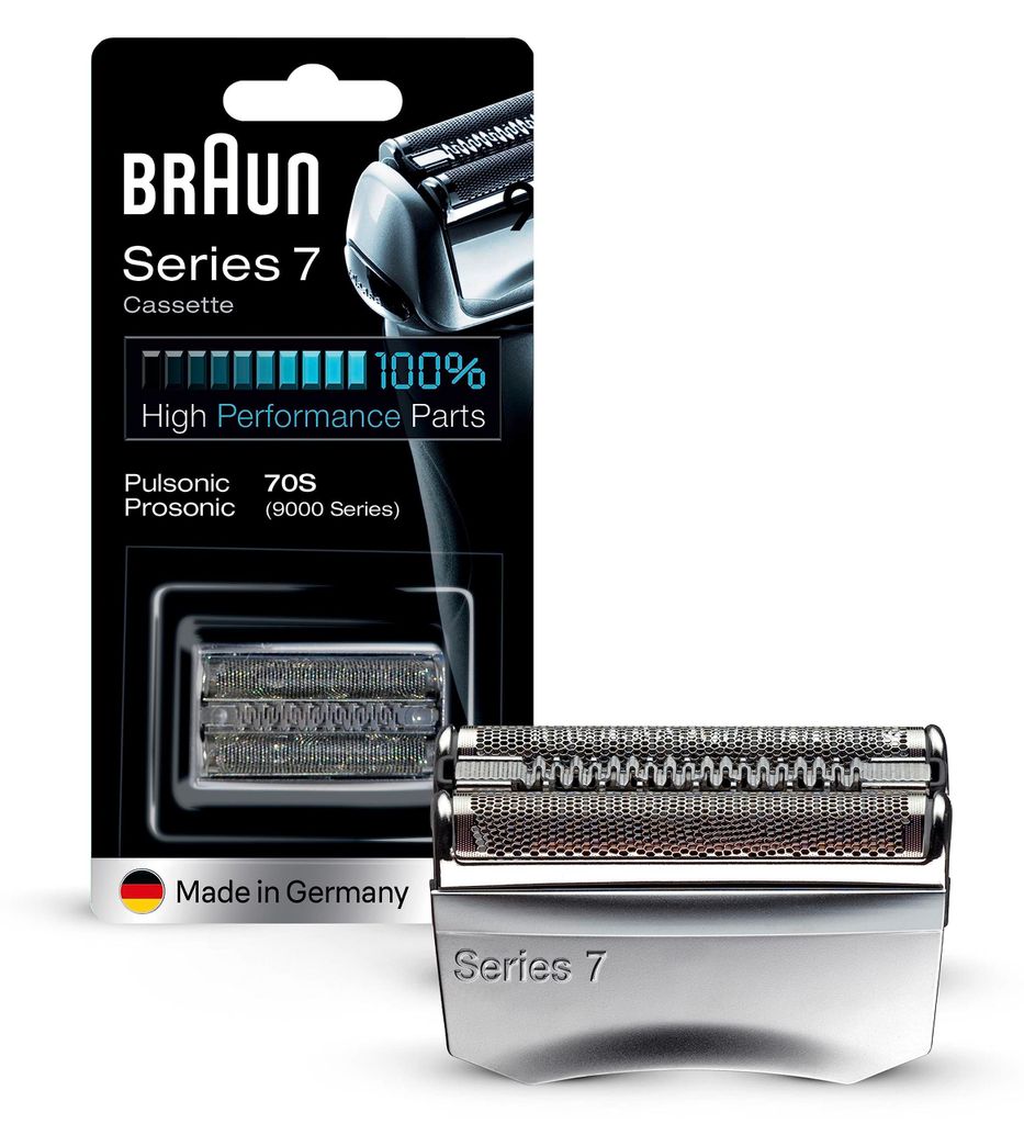 Braun Elektrorasierer Scherkopf Series 7, 70S, Silber - Produktbild 