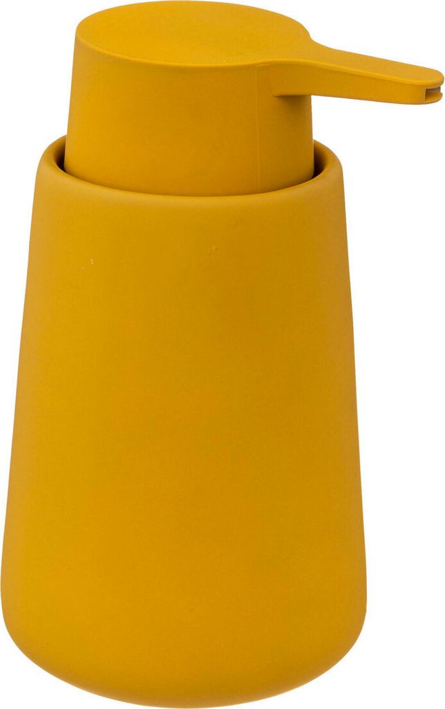 5Five Seifenpumpe/Spender - Keramik - gelb - 250 ml - Kuche