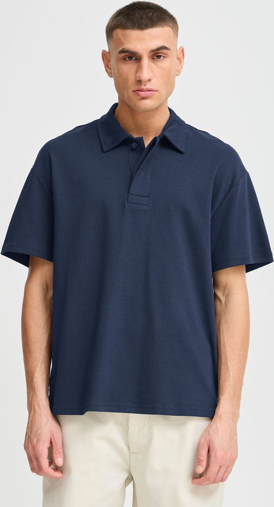 Solid SDOSWALD Herren Poloshirt Polohemd T-Shirt 100% Baumwolle oversize