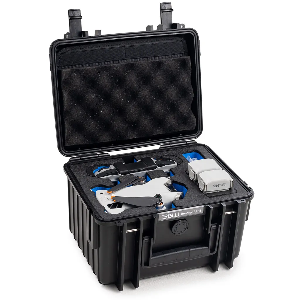 B&W Cases 2000/B/Mini4pro - Étui Robuste pour Drone DJI Mini 4 Pro - 5