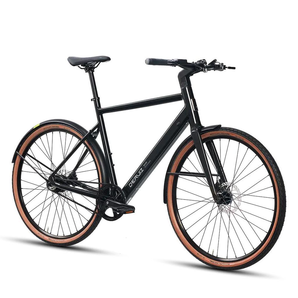E-Bike Cityrad Turmali 48.5&52&58cm Ebikefür Damen und Herren 1 Gang, Heckmotor, 360 Wh, 36v großer Kapazität, nur 18,5kg, Stadtetauglich