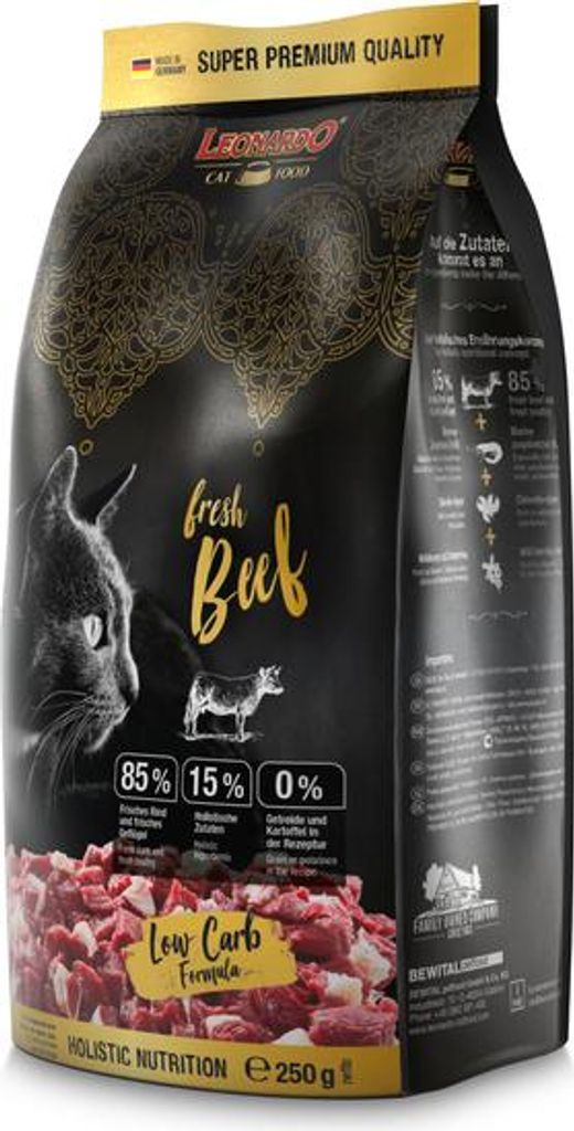 Leonardo Trockenfutter - Fresh Beef - 250 g Produktbild 