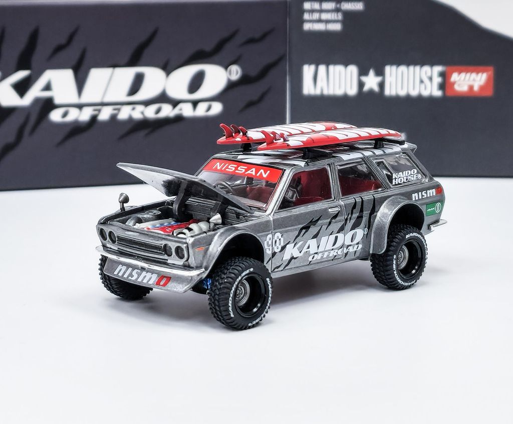 Datsun 510 4x4 Break Kaido Offroad V1 - KaidoHouse/Mini GT Image du produit 