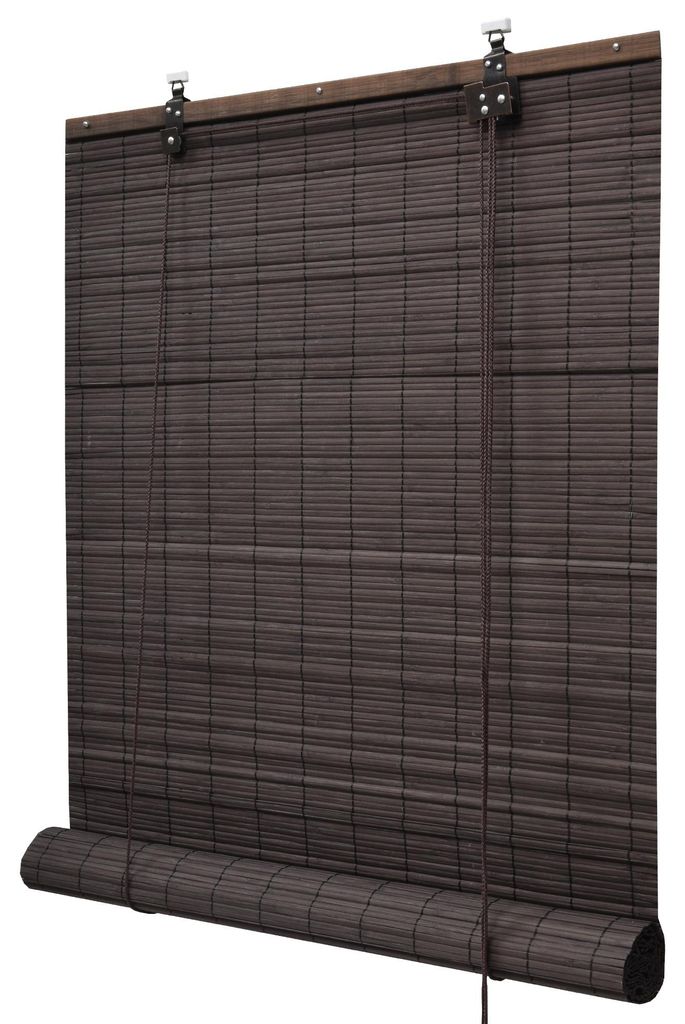 Sol Royal Bambusrollo SolDecor B86, 60x160cm, Braun – Klemmfix ohne Bohren