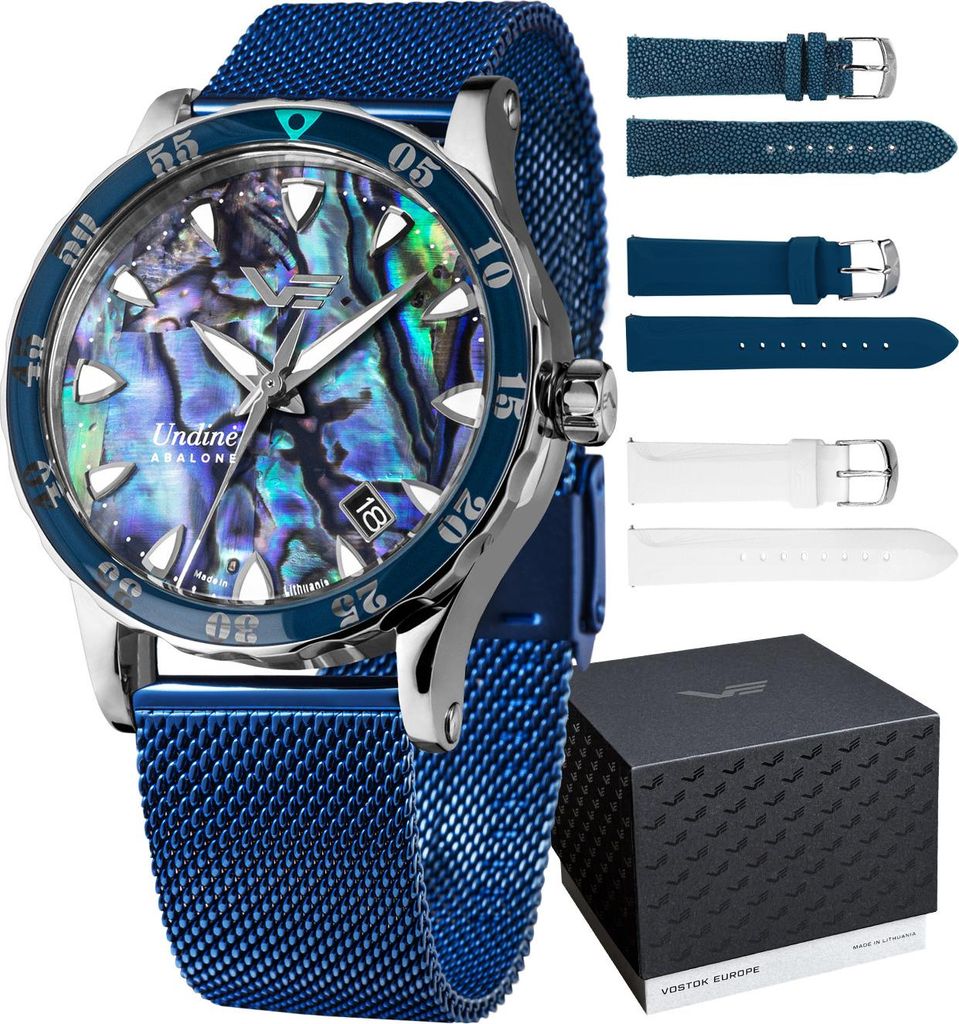Uhr Vostok Europe NH35A-515A757BB blau
