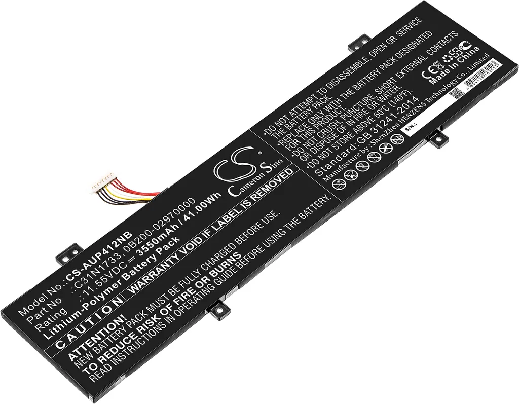 Batterie de remplacement pour PC portable Asus VivoBook TP412FA