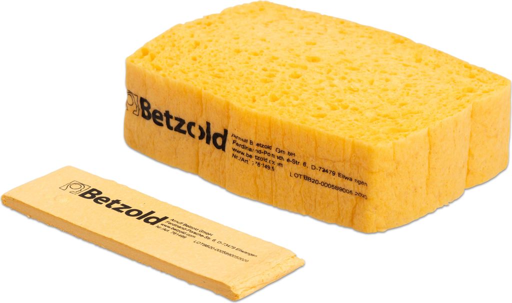 Betzold Quellschwamm - Tafelschwamm aus Zellulose, 2 Stück, Setgröße: 2 Stück