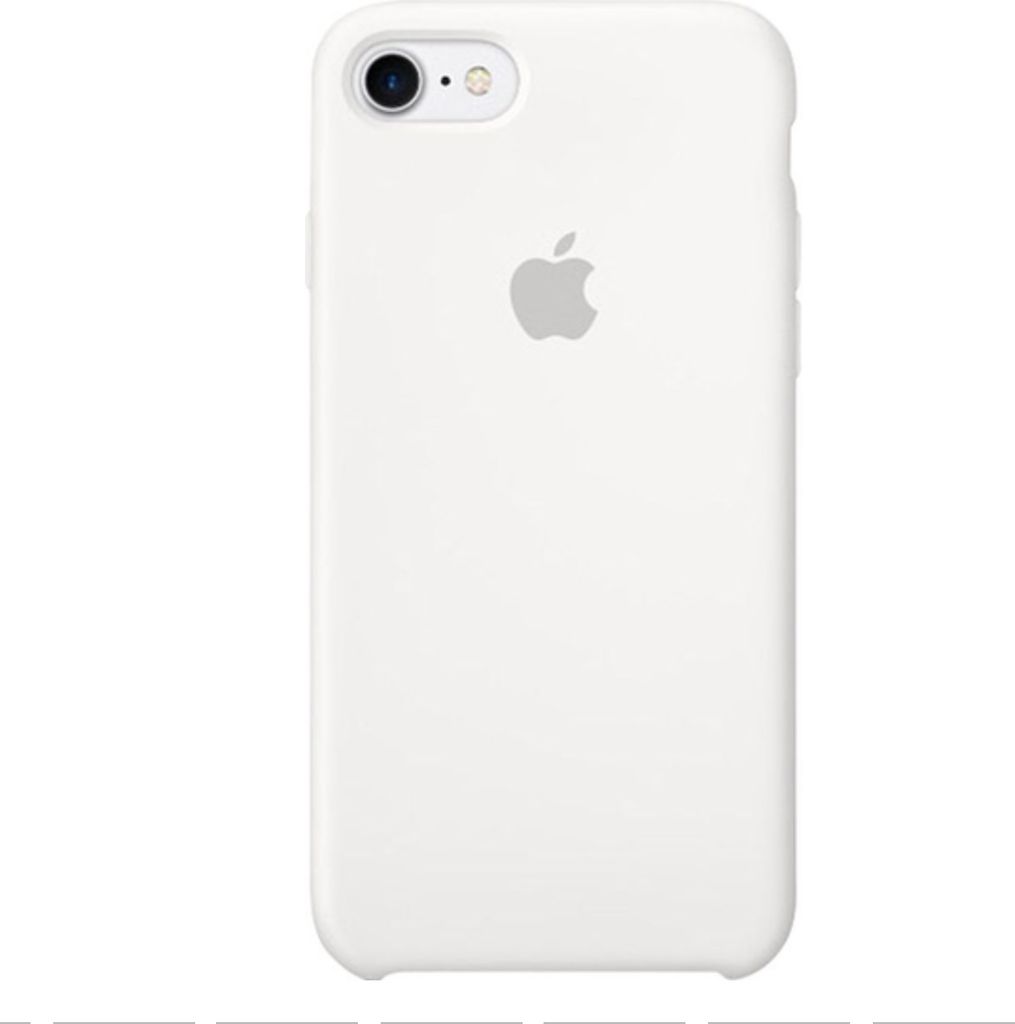 Apple Housse silicone iPhone 7 / 8 / SE 2020 blanc Image du produit 
