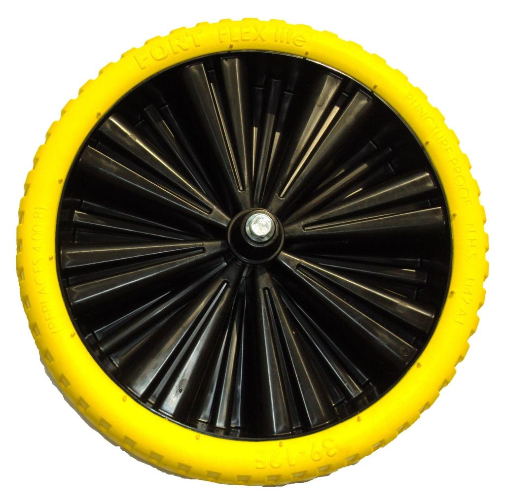Altrad Fort 800-91 Flexlite-Rad NML, gelb/schwarz Produktbild 