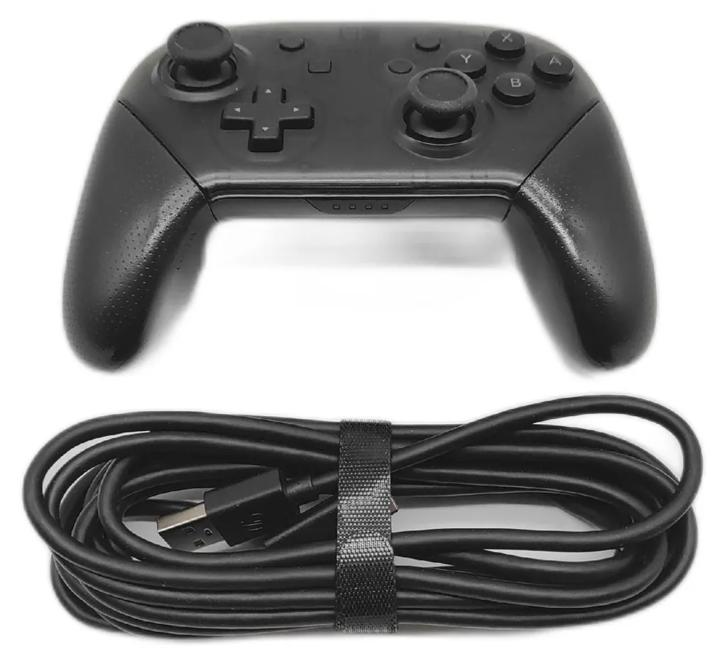 Manette Pro Nintendo Switch - Contrôleur sans Fil Noir Ergonomique - 16