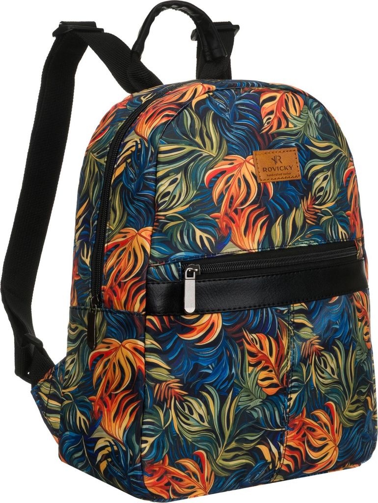 Rucksack Türkis mit verstellbaren Schulterriemen und Handgriff, 30x25x9 cm