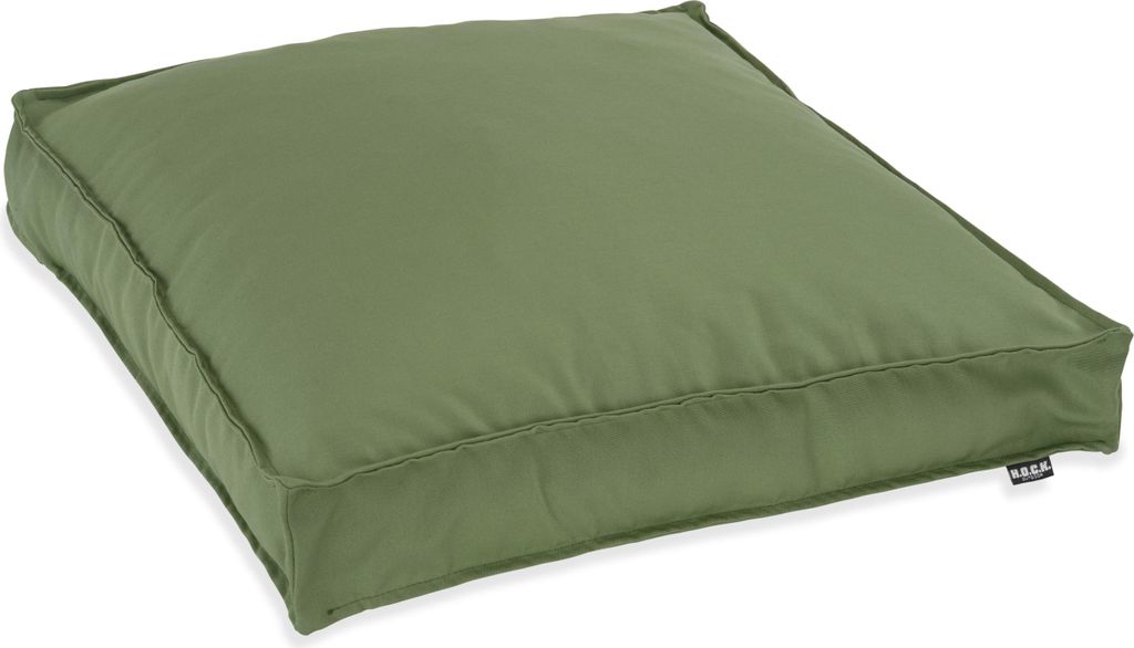 H.O.C.K. Classic Uni Palettenkissen - 60x60x10 cm Sitzkissen - Outdoor Bodenkissen & Sitzauflage Lindgrün