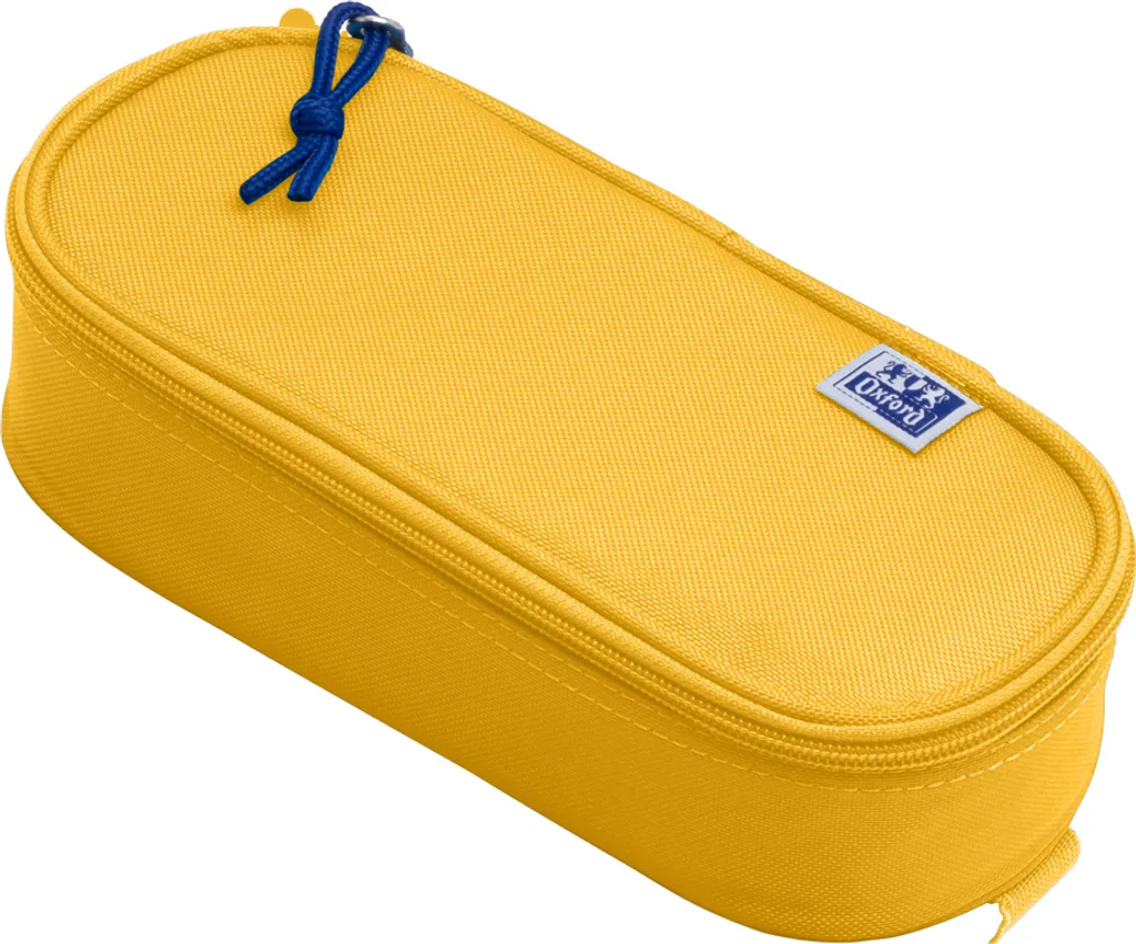 Trousse jaune OXFORD 23cm : ne perdez plus vos stylos dans votre sac