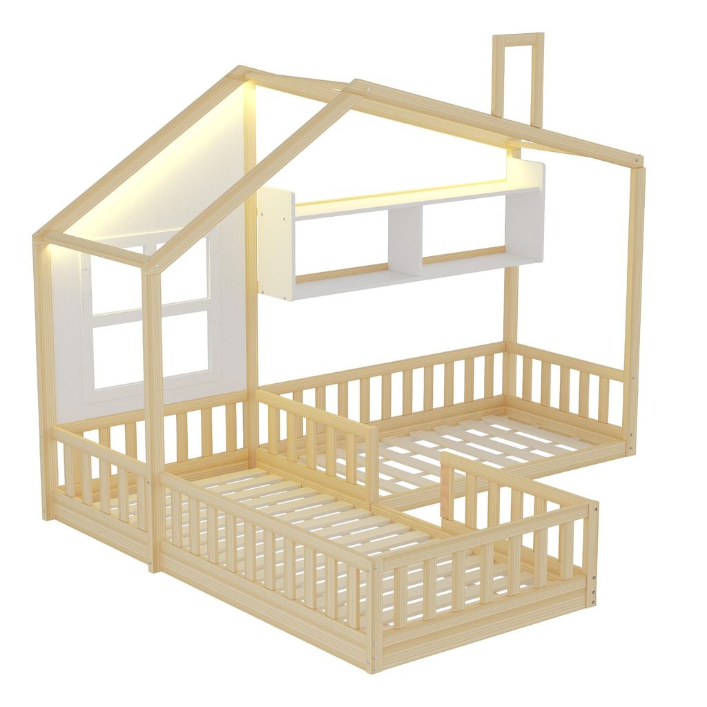 OKWISH Letto per bambini 90x200 cm - Letto da casa con Immagine del prodotto 