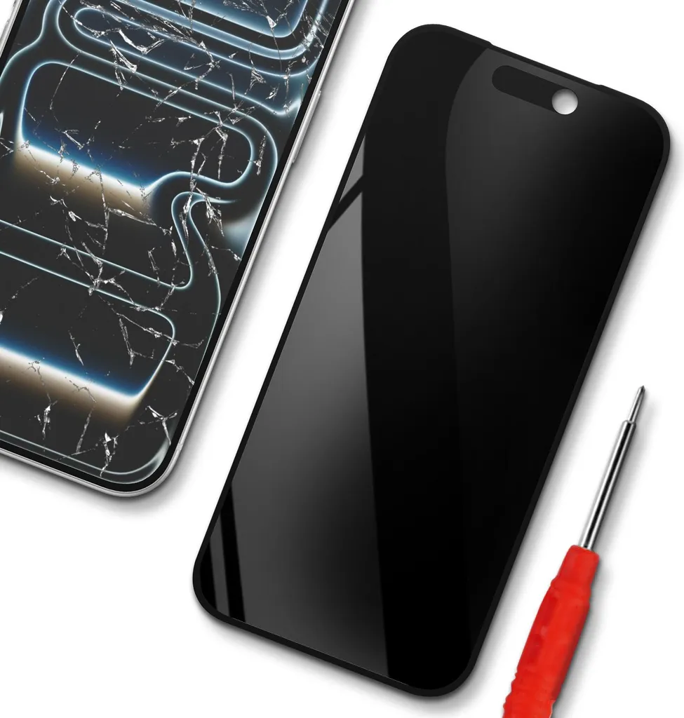 Écran de remplacement iPhone 17 Pro OLED Clappio - Kit complet noir