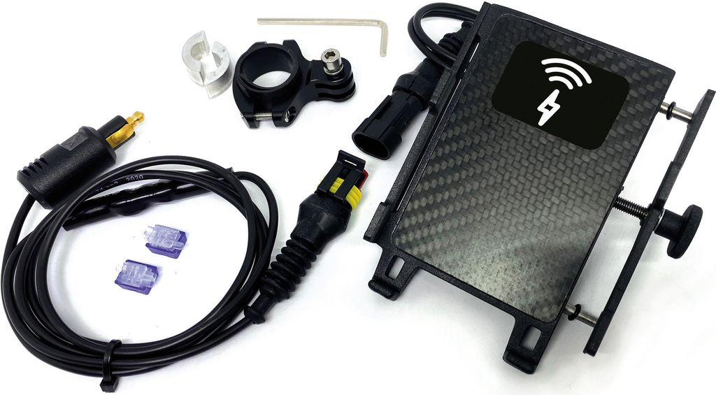 BAAS Smartphonehalter Mit drahtloser QI-Ladefunkti MC922, für Sma