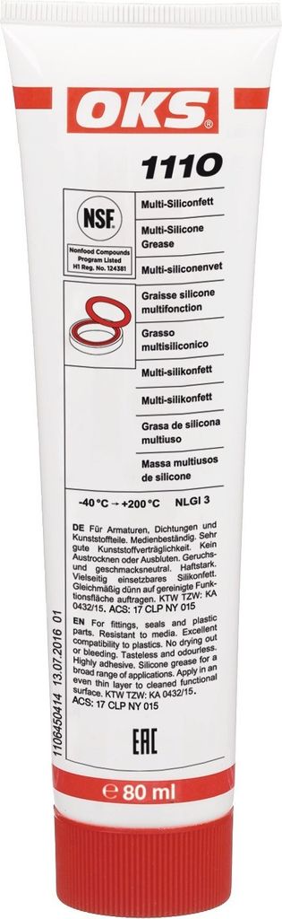 OKS Multi-Silikonfett 1110 transparent Tube 80 ml