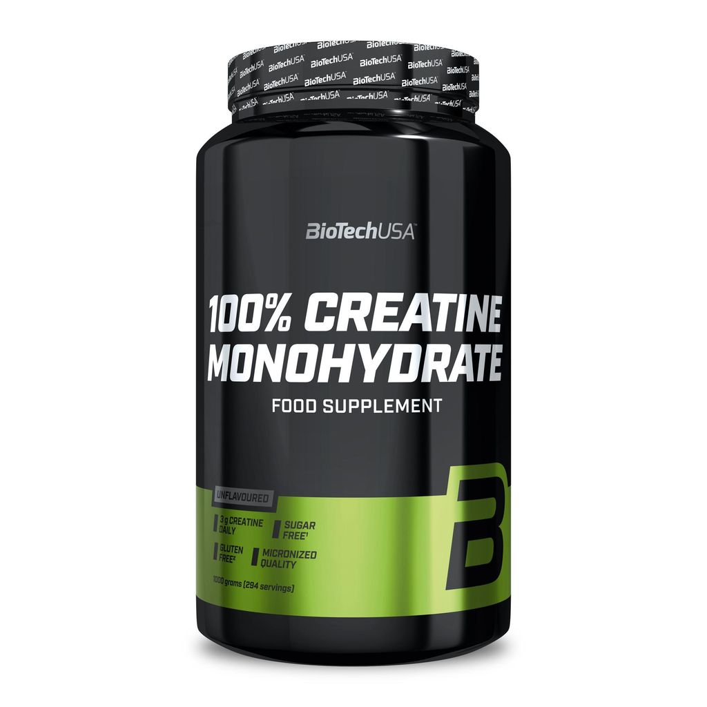 BioTechUSA Creatina Monoidrato 100% – 1 kg – Creatina Immagine del prodotto 