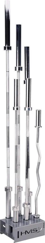 Support Barres Olympiques Str34 HMS avec Socle Stable Haute Qualité - 2