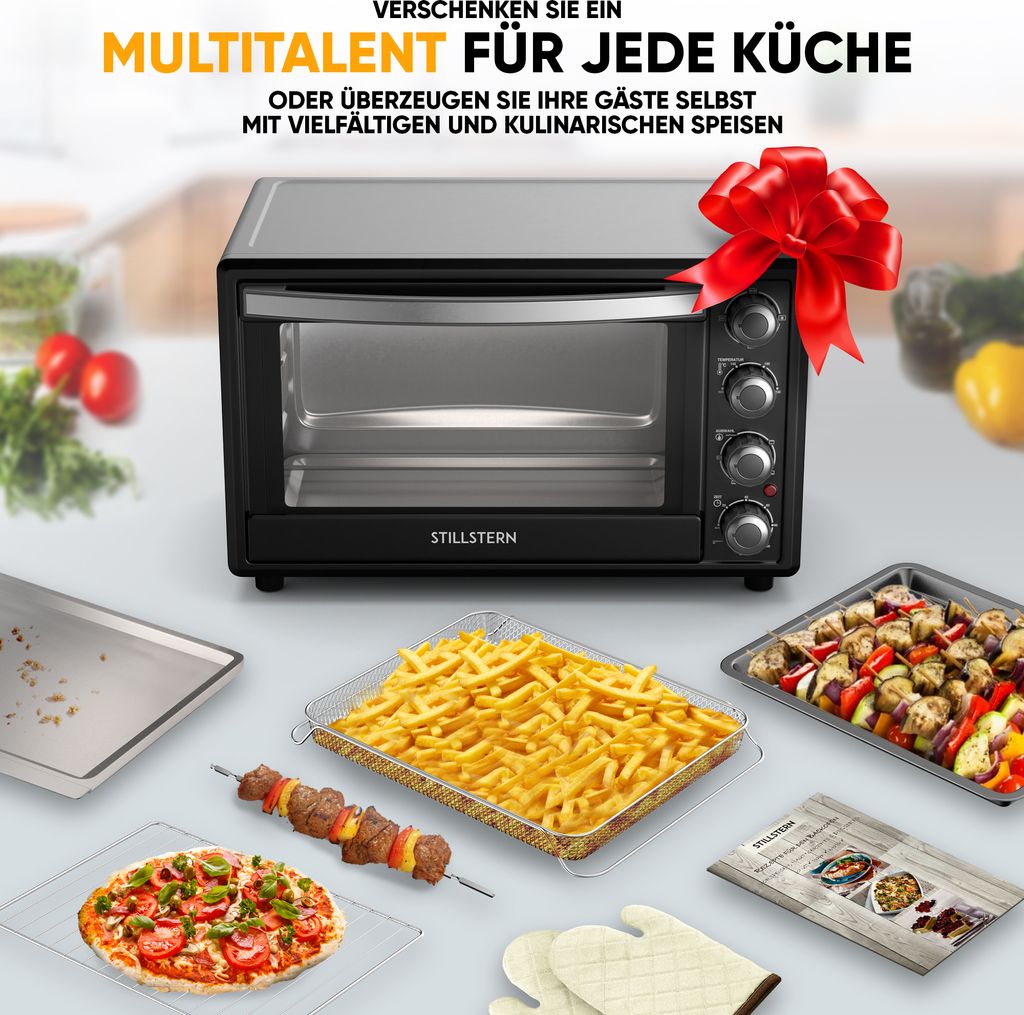 Stillstern Minibackofen mit Umluft (35L) NEU: CYCLONE PRO+ Produktbild 8