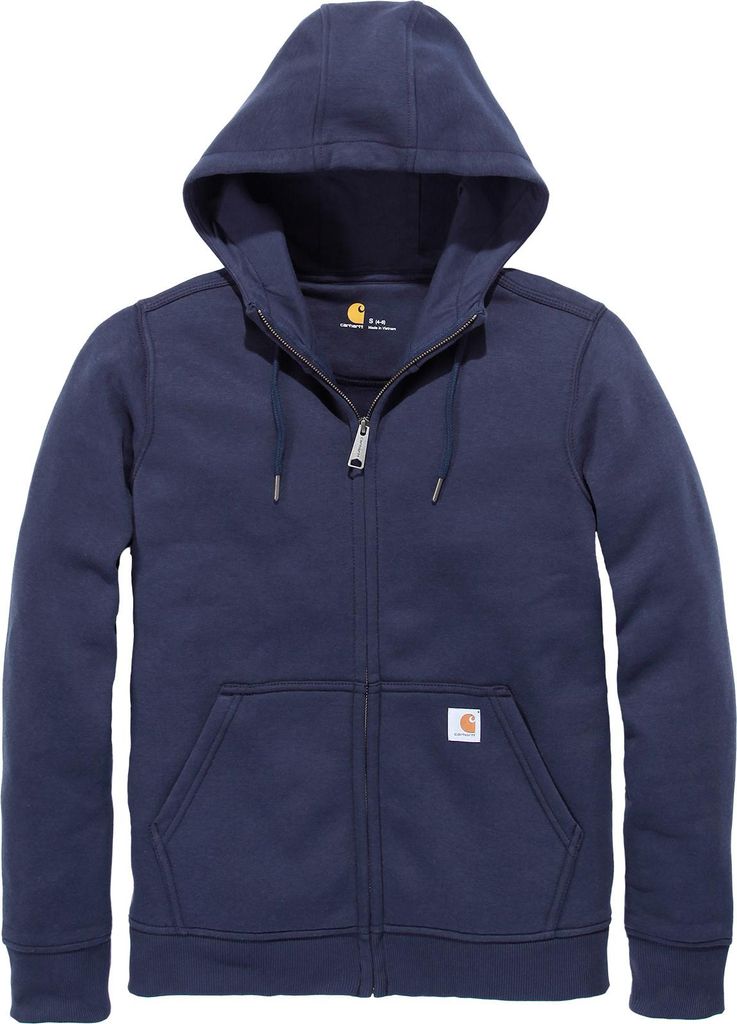 CARHARTT Clarksburg Zip Damen Sweatshirt Marineblau T.M - 102788-412-M