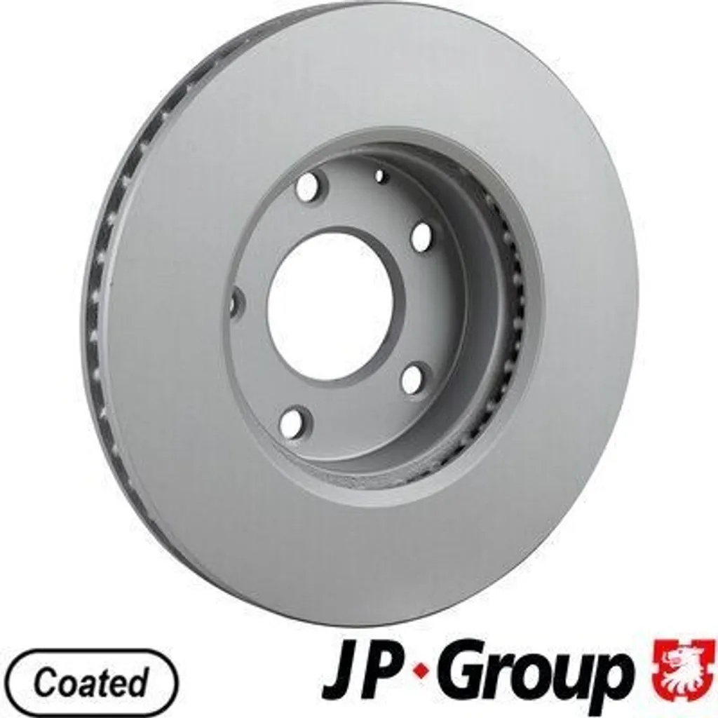 Éliminez les Vibrations : Disque de Frein JP GROUP pour MAZDA 3 BM BN 2x - 2