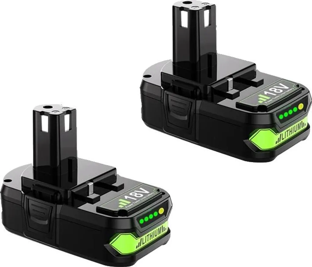Coppia Batterie 3500 mAh Sostitutive per Utensili | Kit 2 pezzi 38 Ah