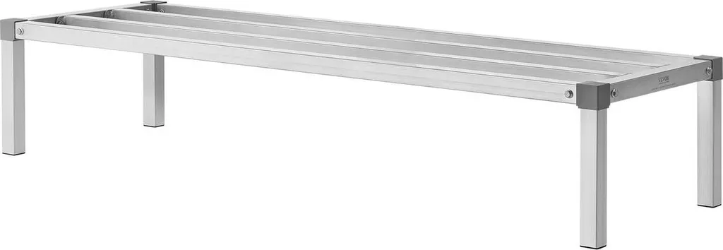 Rack de calage fixe en aluminium léger et durable 60 x 20 x 12 pouces