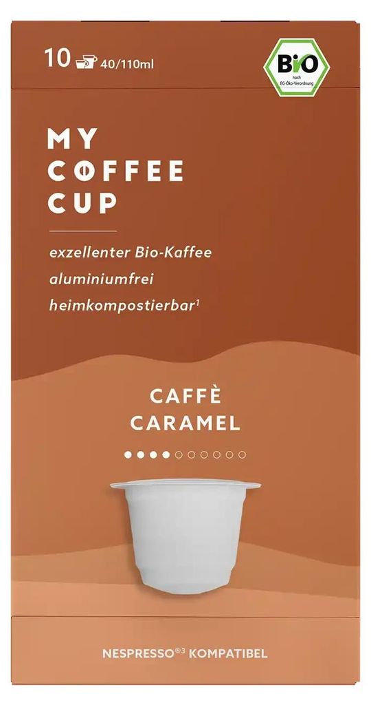 My Coffee Cup Caffè Caramel, Kaffeekapsel, Kaffee, Leichte Produktbild 