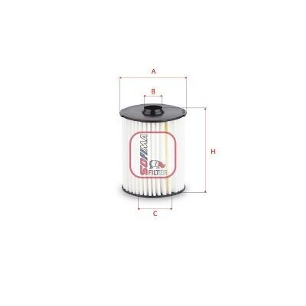 Ölfilter SOFIMA S 5228 PE Filtereinsatz für FIAT Ducato Kastenwagen (250, 290) Ducato Bus (250, 290)