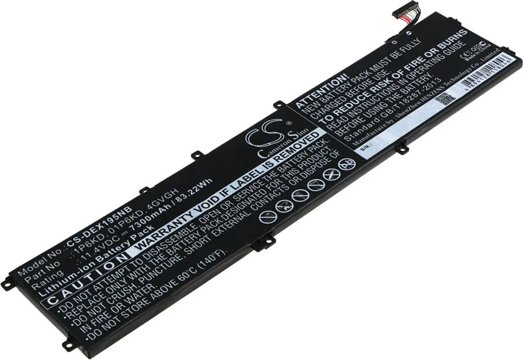 Batterie pour Dell Precision 5510 et XPS 15 Idéale pour le Télétravail