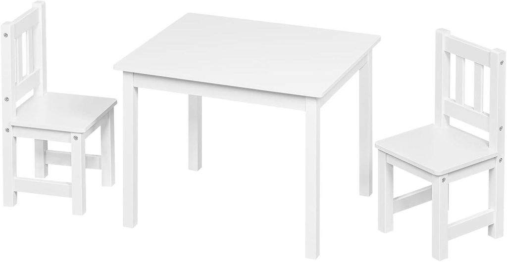 WOLTU Kindertisch mit 2 Stühlen, für Kinderzimmer Produktbild 
