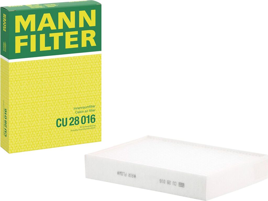 MANN-FILTER CU 28 016 Innenraumfilter Pollenfilter für LAND ROVER Discovery Sport (L550)