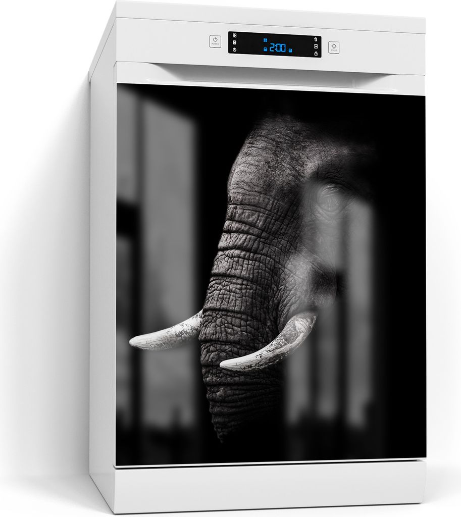 DEQORI Magnetmatte Spülmaschine Standard 60x70 cm 'Weisheit der Wildnis' Magnetfolie