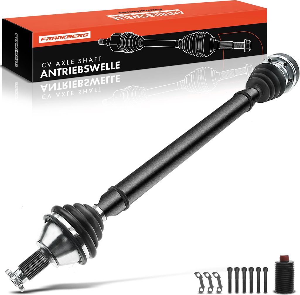 Frankberg 1x Antriebswelle Vorderachse Rechts für VW Polo 6C1 6R1 Skoda Fabia II Seat Ibiza 2008-2015
