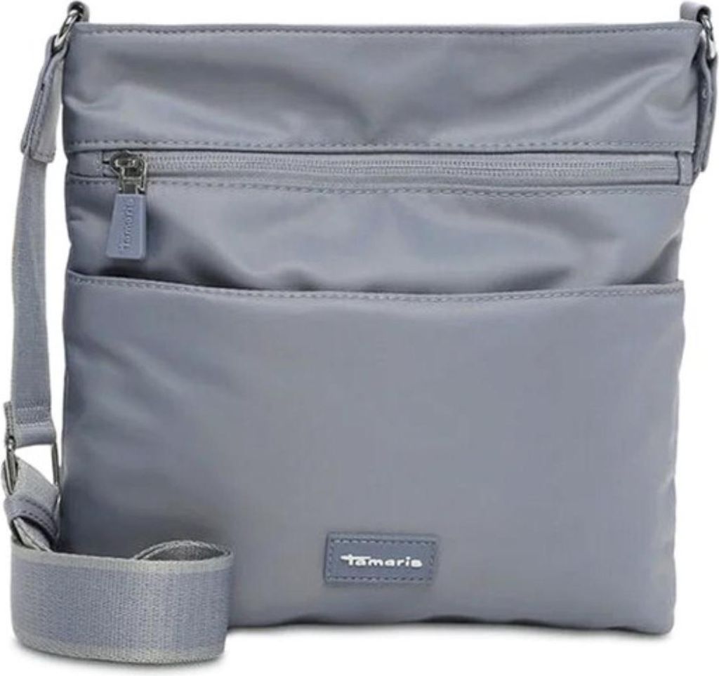 Tamaris Damen Umhängetasche 33531536, Blau, Modernes Design, HxBxT 25x28x3 cm
