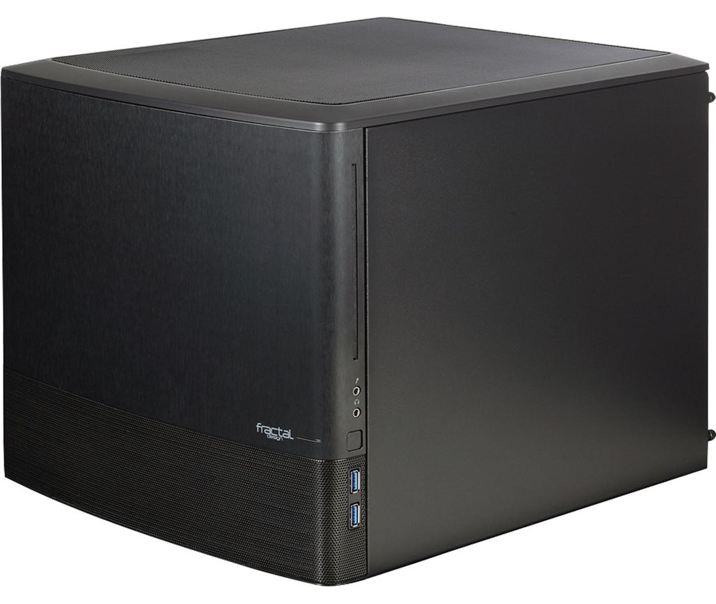 FRACTAL DESIGN Geh Node 804 Mini/micro ITX (noir/fenêtre) Image du produit 