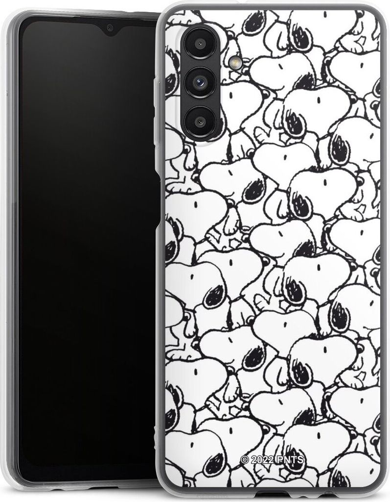 DeinDesign Handyhülle für Samsung Galaxy A04s Silikon Hülle Case Smartphone Schutzhülle Muster Peanuts Snoopy