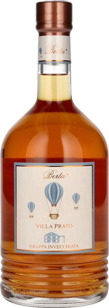 Berta Grappa Villa Prato Grappa Invecchiata 40% Vol. 1l Produktbild 