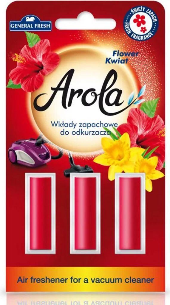 General Fresh Wkłady zapachowe do odkurzacza Kwiat, 3 Obrázek produktu 1