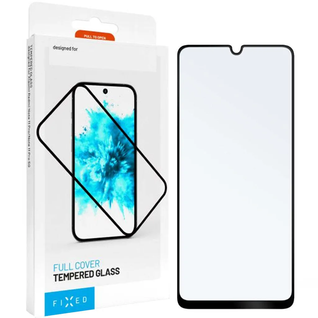 Protezione FIXED Realme C61/C63/Note 60 - Vetro Temperato 2.5D Nero - 3