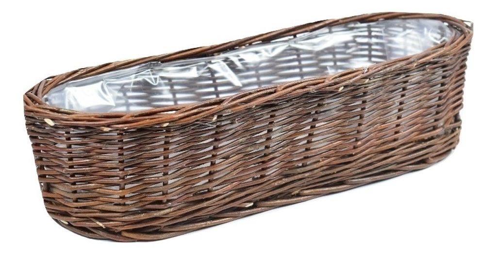 Blumenkasten aus Weide 40 cm Produktbild 